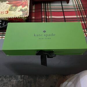 New in box. Kate Spade Pink and Black Cozy Socks Set